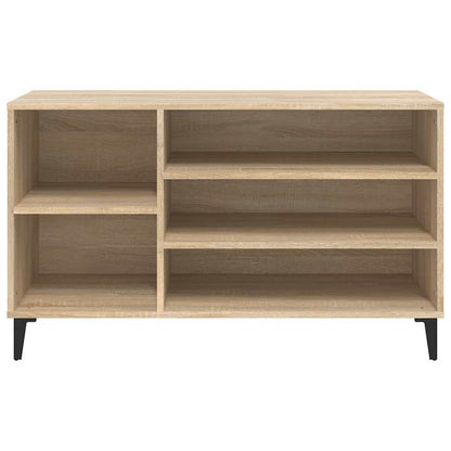 vidaXL Shoe Cabinet Sonoma Oak 102x36x60 cm Engineered Wood
