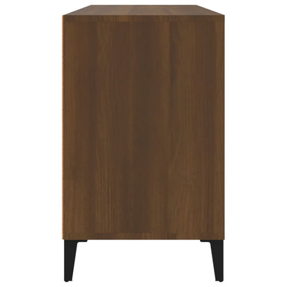 vidaXL Shoe Cabinet Brown Oak 102x36x60 cm Engineered Wood