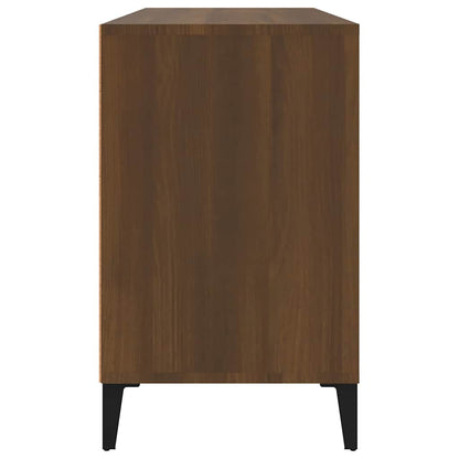 vidaXL Shoe Cabinet Brown Oak 102x36x60 cm Engineered Wood