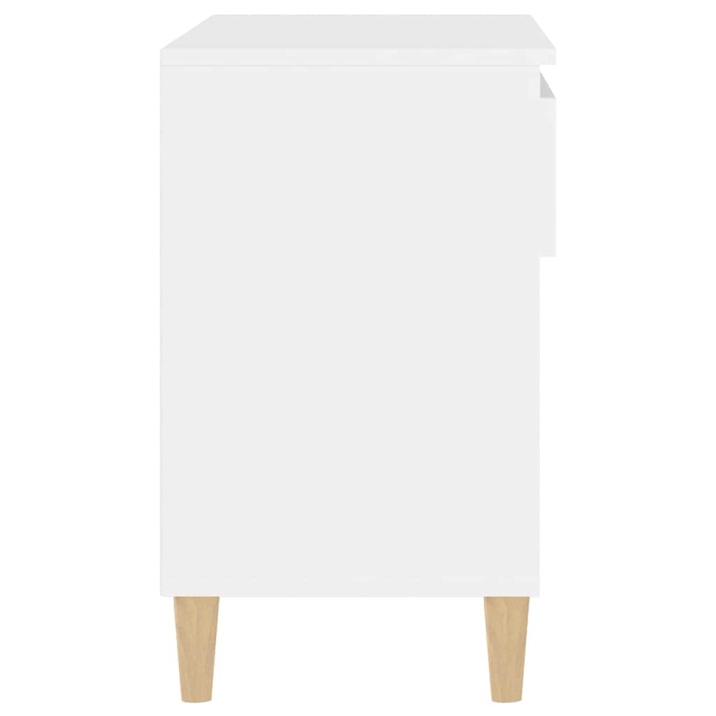 vidaXL Shoe Cabinet White 70x36x60 cm Engineered Wood
