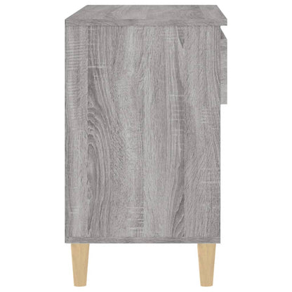 vidaXL Shoe Cabinet Grey Sonoma 70x36x60 cm Engineered Wood