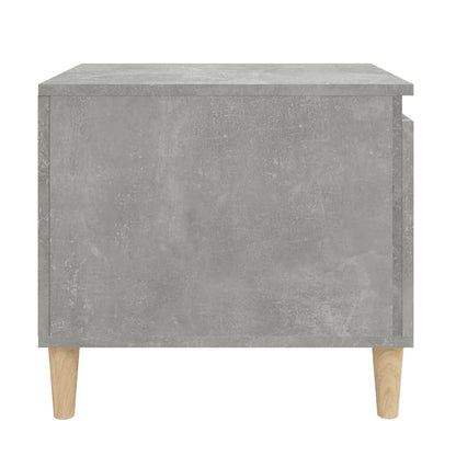vidaXL Coffee Table Concrete Grey 100x50x45 cm Engineered Wood