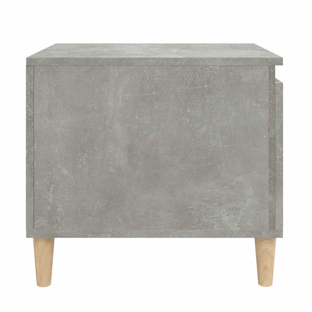 vidaXL Coffee Table Concrete Grey 100x50x45 cm Engineered Wood