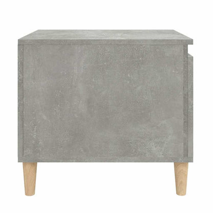 vidaXL Coffee Table Concrete Grey 100x50x45 cm Engineered Wood