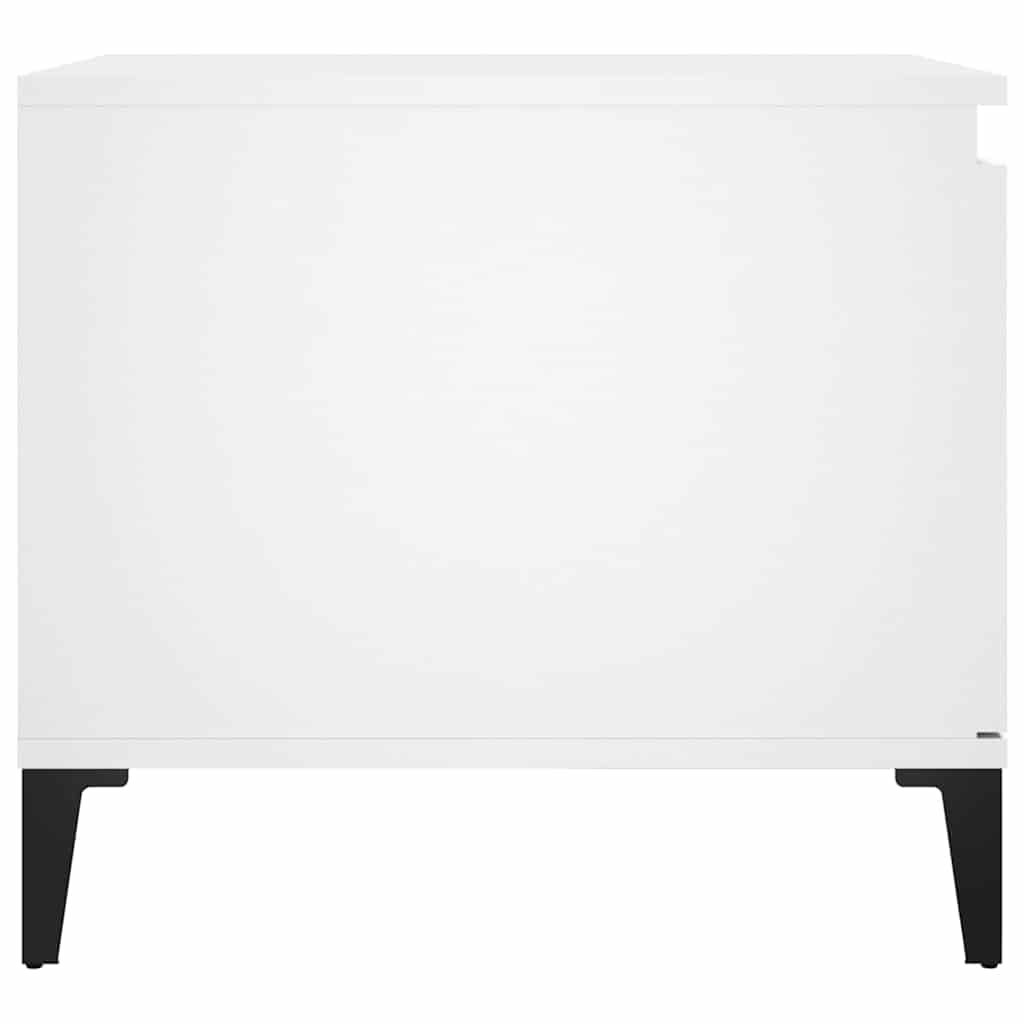 vidaXL Coffee Table White 100x50x45 cm Engineered Wood