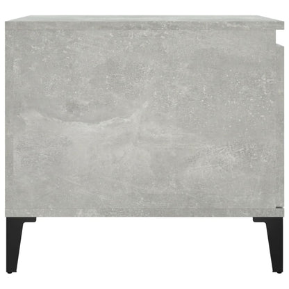 vidaXL Coffee Table Concrete Grey 100x50x45 cm Engineered Wood