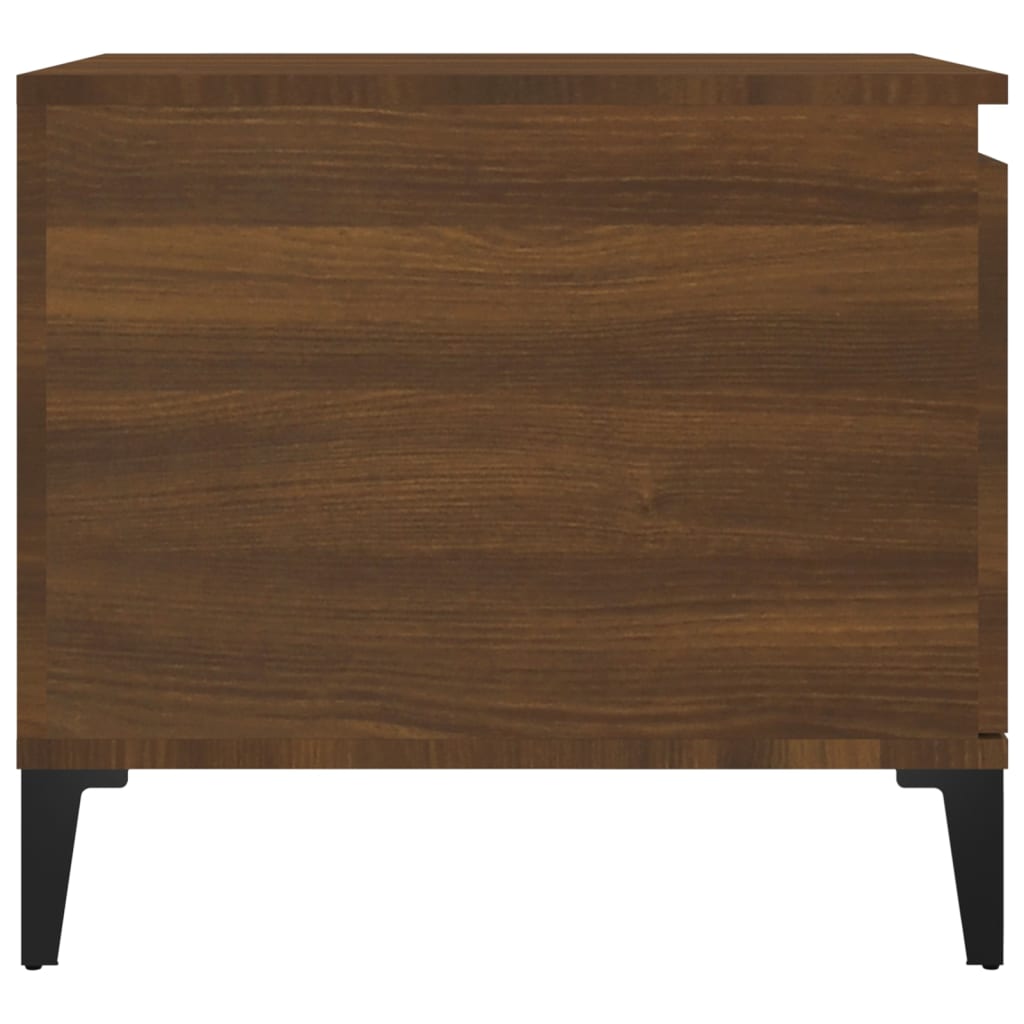 vidaXL Coffee Table Brown Oak 100x50x45 cm Engineered Wood