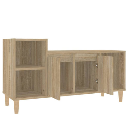 vidaXL TV Cabinet Sonoma Oak 100x35x55 cm Engineered Wood