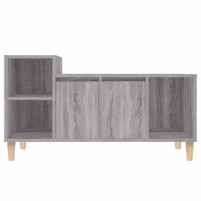 vidaXL TV Cabinet Grey Sonoma 100x35x55 cm Engineered Wood