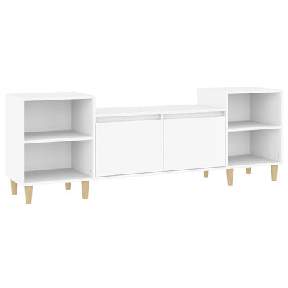 vidaXL TV Cabinet White 160x35x55 cm Engineered Wood