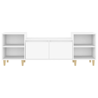 vidaXL TV Cabinet White 160x35x55 cm Engineered Wood
