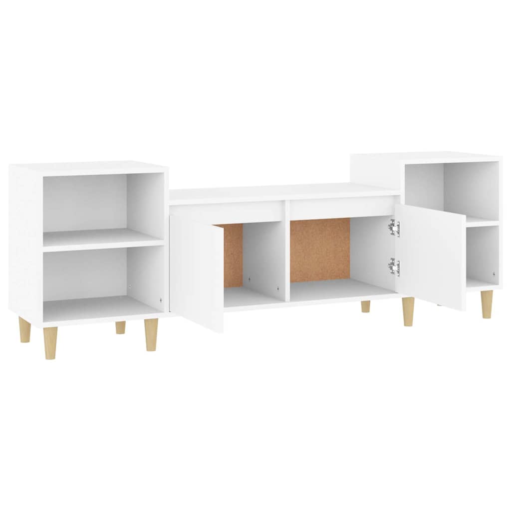 vidaXL TV Cabinet White 160x35x55 cm Engineered Wood