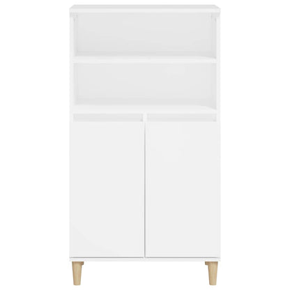 vidaXL Highboard White 60x36x110 cm Engineered Wood
