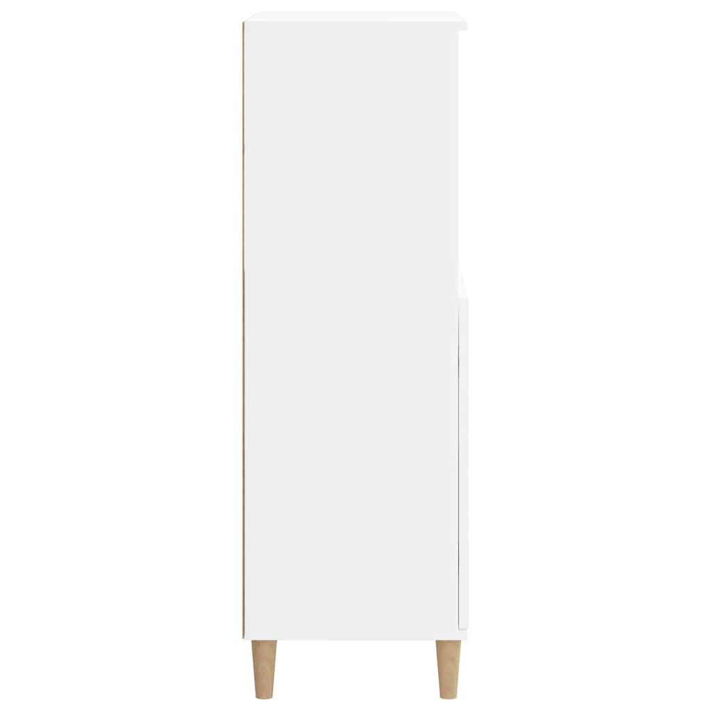 vidaXL Highboard White 60x36x110 cm Engineered Wood
