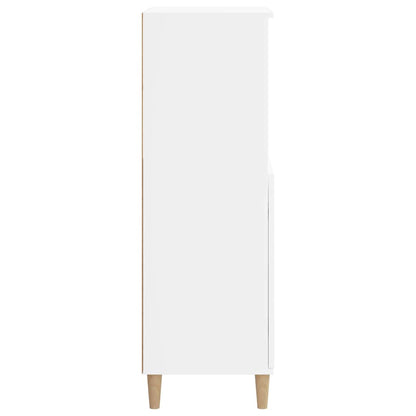 vidaXL Highboard White 60x36x110 cm Engineered Wood