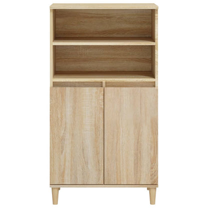vidaXL Highboard Sonoma Oak 60x36x110 cm Engineered Wood