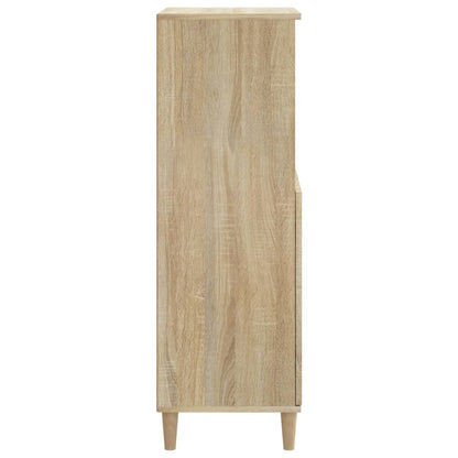 vidaXL Highboard Sonoma Oak 60x36x110 cm Engineered Wood