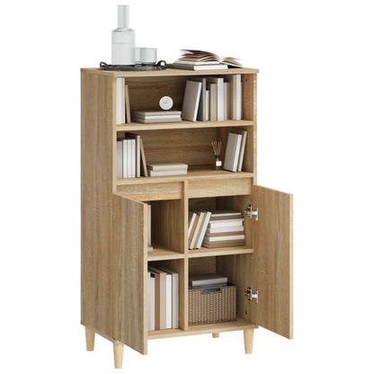 vidaXL Highboard Sonoma Oak 60x36x110 cm Engineered Wood