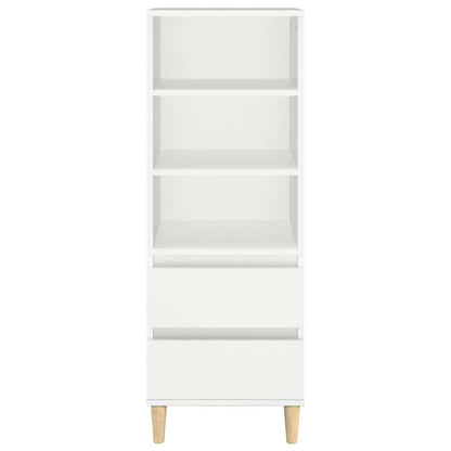 vidaXL Highboard White 40x36x110 cm Engineered Wood