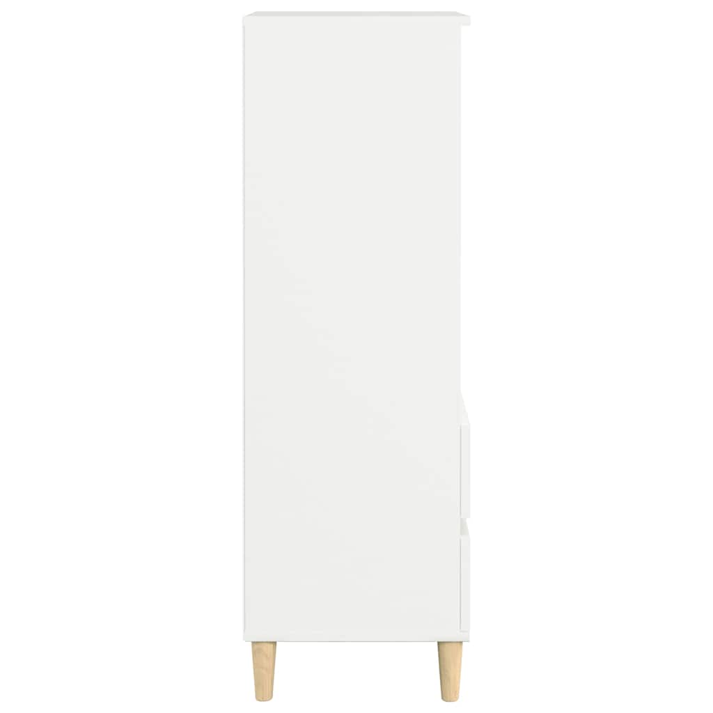 vidaXL Highboard White 40x36x110 cm Engineered Wood