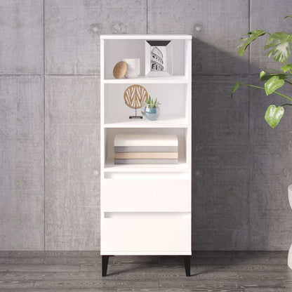 vidaXL Highboard White 40x36x110 cm Engineered Wood