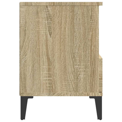 vidaXL Bedside Cabinet Sonoma Oak 40x35x50 cm