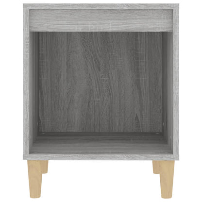 vidaXL Bedside Cabinet Grey Sonoma 40x35x50 cm