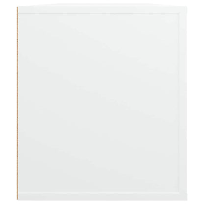 vidaXL TV Cabinet White 100x35x40 cm Engineered Wood