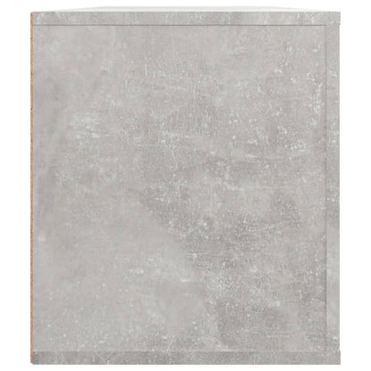 vidaXL TV Cabinet Concrete Grey 100x35x40 cm Engineered Wood