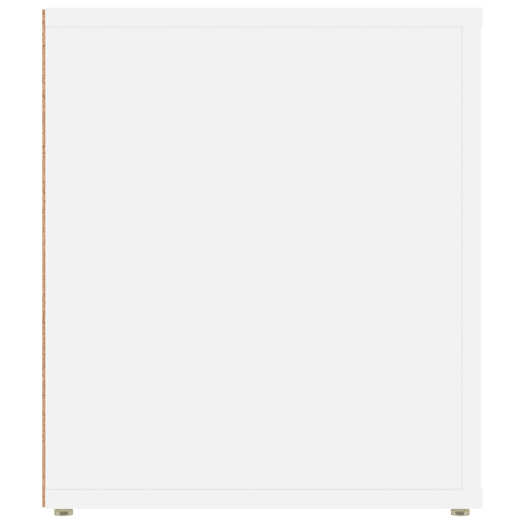 vidaXL TV Cabinet White 100x35x40 cm Engineered Wood