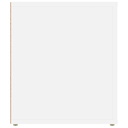 vidaXL TV Cabinet White 100x35x40 cm Engineered Wood