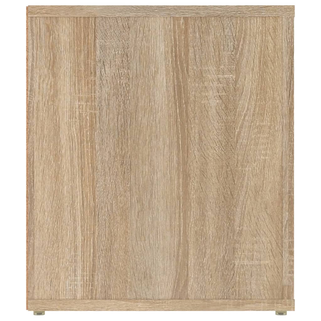vidaXL TV Cabinet Sonoma Oak 100x35x40 cm Engineered Wood