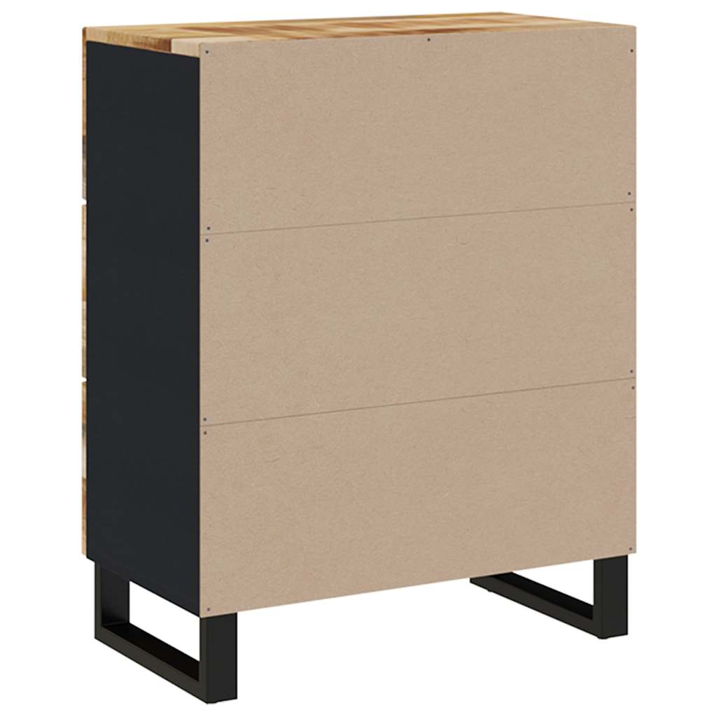 vidaXL Sideboards 2 pcs 60x33x75 cm Rough Mango Wood