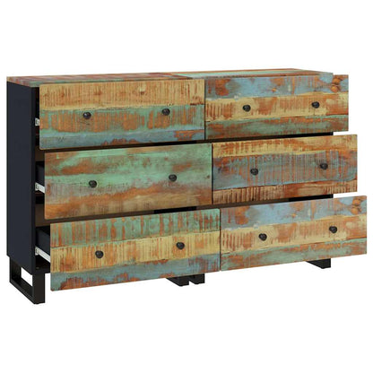 vidaXL Sideboard | Set of 2 | Multicolour: Blue, Green, Orange