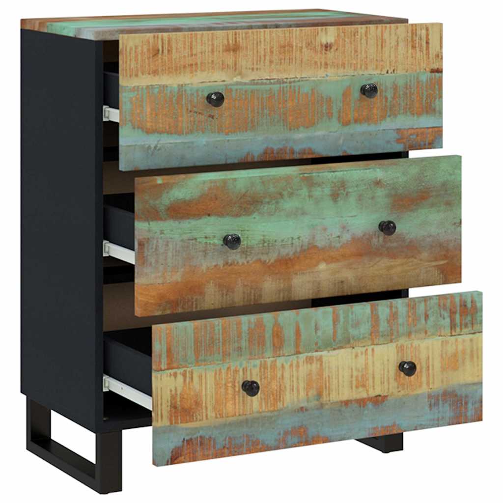 vidaXL Sideboard | Set of 2 | Multicolour: Blue, Green, Orange