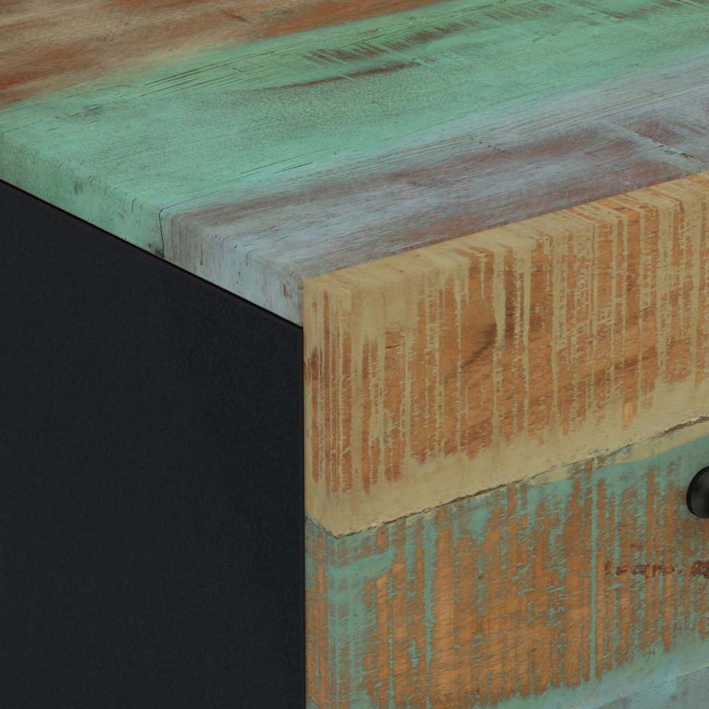 vidaXL Sideboard | Set of 2 | Multicolour: Blue, Green, Orange