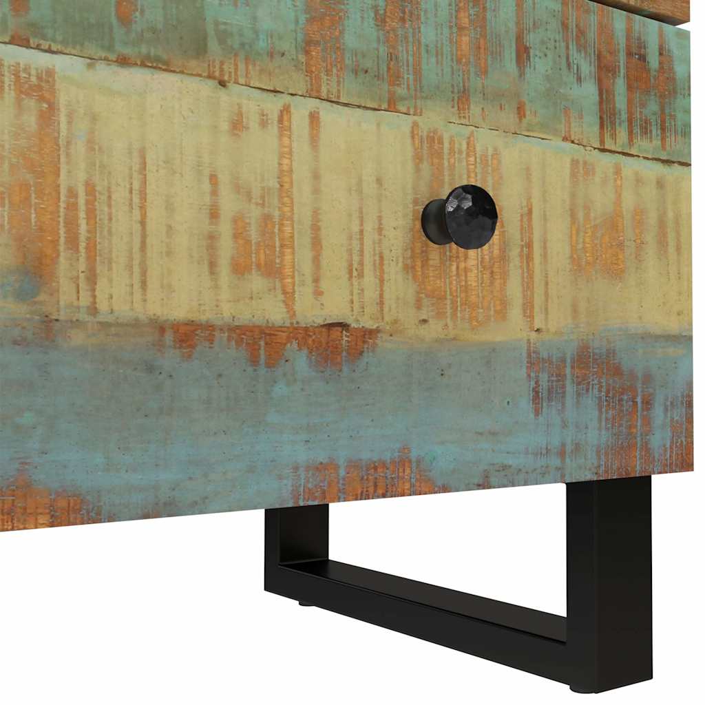 vidaXL Sideboard | Set of 2 | Multicolour: Blue, Green, Orange