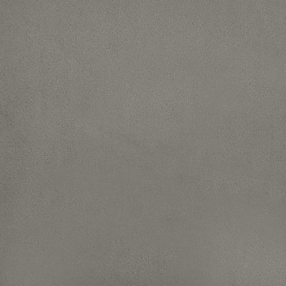 vidaXL Box Spring Bed Frame Light Grey Twin XL Velvet