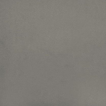 vidaXL Box Spring Bed Frame Light Grey Full Velvet (US Only)