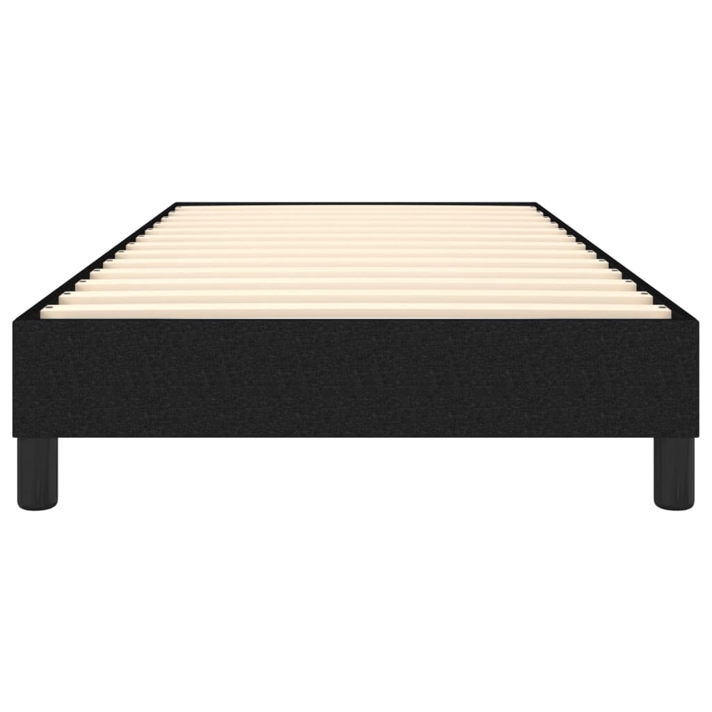 vidaXL Box Spring Bed Frame Black Single Fabric (UK/IE/FI/NO only)