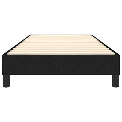 vidaXL Box Spring Bed Frame Black Single Fabric (UK/IE/FI/NO only)