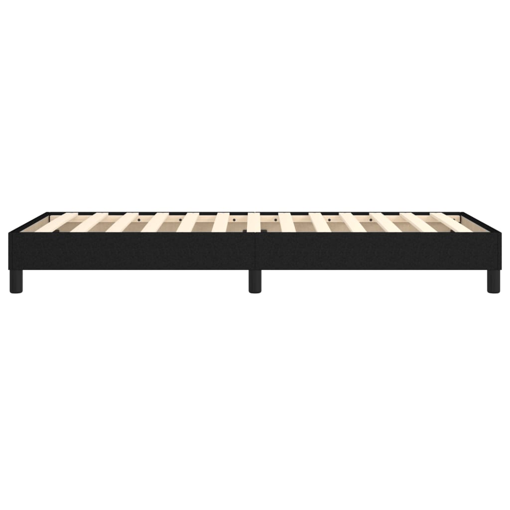 vidaXL Box Spring Bed Frame Black Single Fabric (UK/IE/FI/NO only)