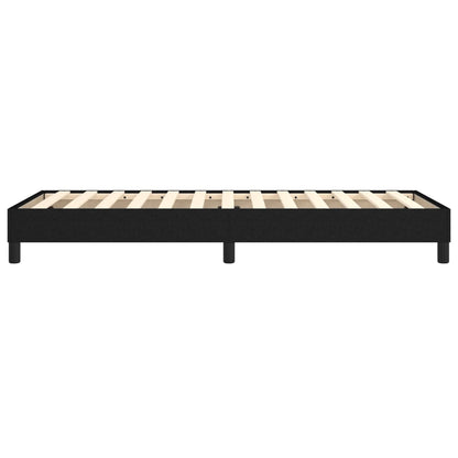 vidaXL Box Spring Bed Frame Black Single Fabric (UK/IE/FI/NO only)