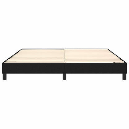vidaXL Box Spring Bed Frame Black Super King Fabric (UK/IE/FI/NO only)