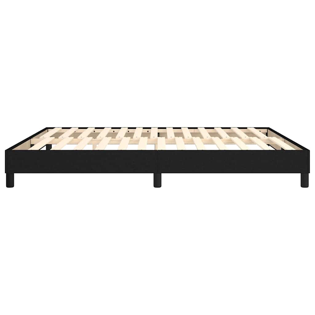 vidaXL Box Spring Bed Frame Black Super King Fabric (UK/IE/FI/NO only)