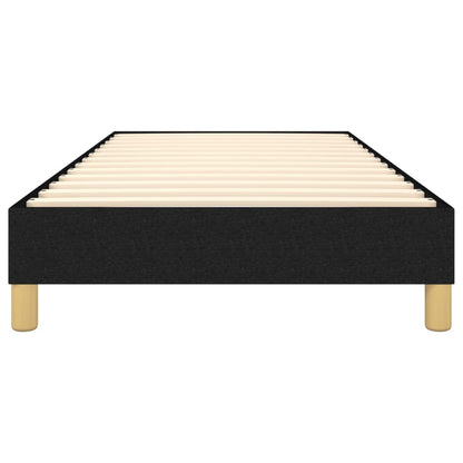 vidaXL Box Spring Bed Frame Black Single Fabric (UK/IE/FI/NO only)