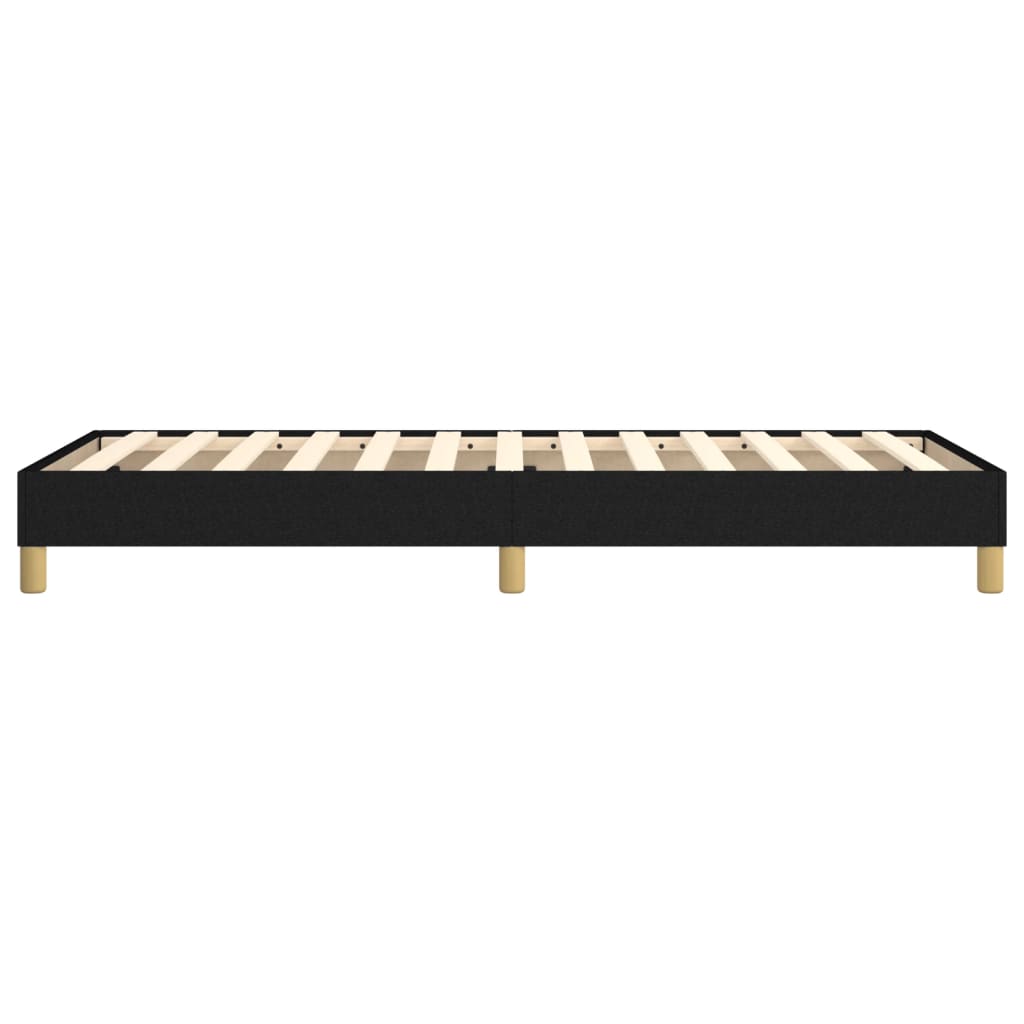 vidaXL Box Spring Bed Frame Black Single Fabric (UK/IE/FI/NO only)