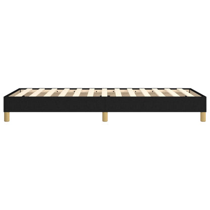 vidaXL Box Spring Bed Frame Black Single Fabric (UK/IE/FI/NO only)