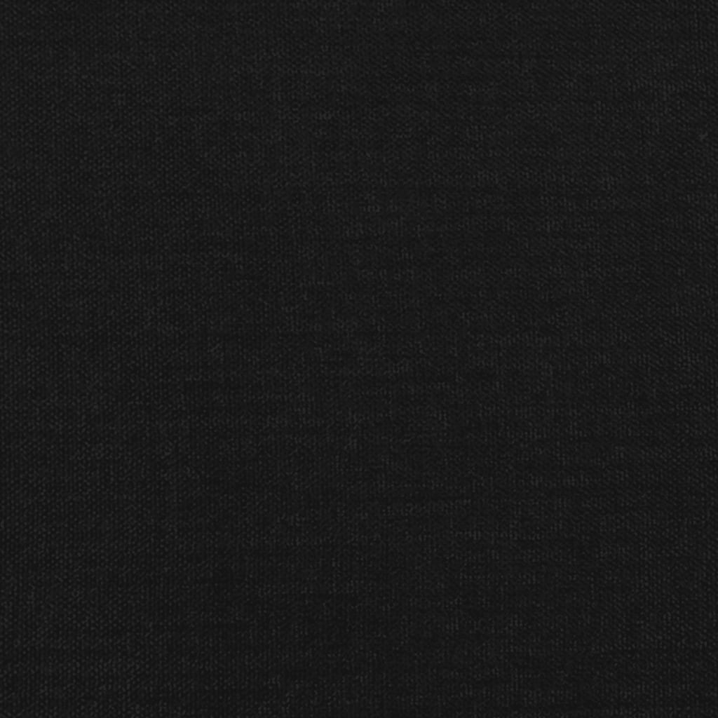 vidaXL Box Spring Bed Frame Black Double Fabric (UK/IE/FI/NO only)