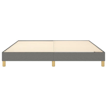 vidaXL Box Spring Bed Frame Dark Grey Super King Fabric (UK/IE/FI/NO only)